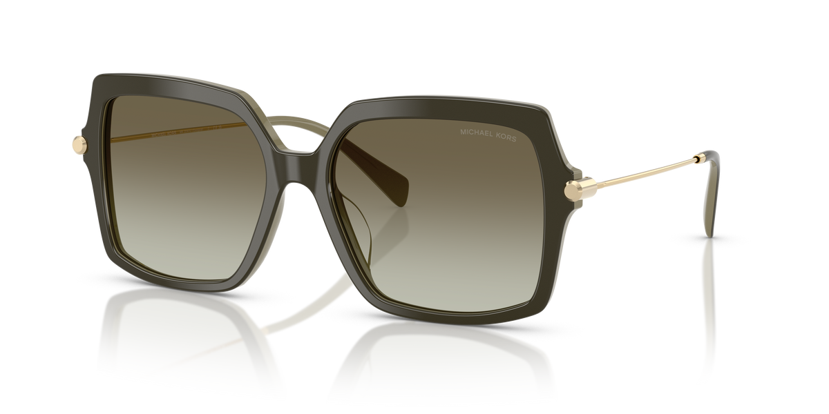 Gafas de Sol Michael Kors Quogue MK2247U Humo Verde Olivo y Verde Olivo Degradé