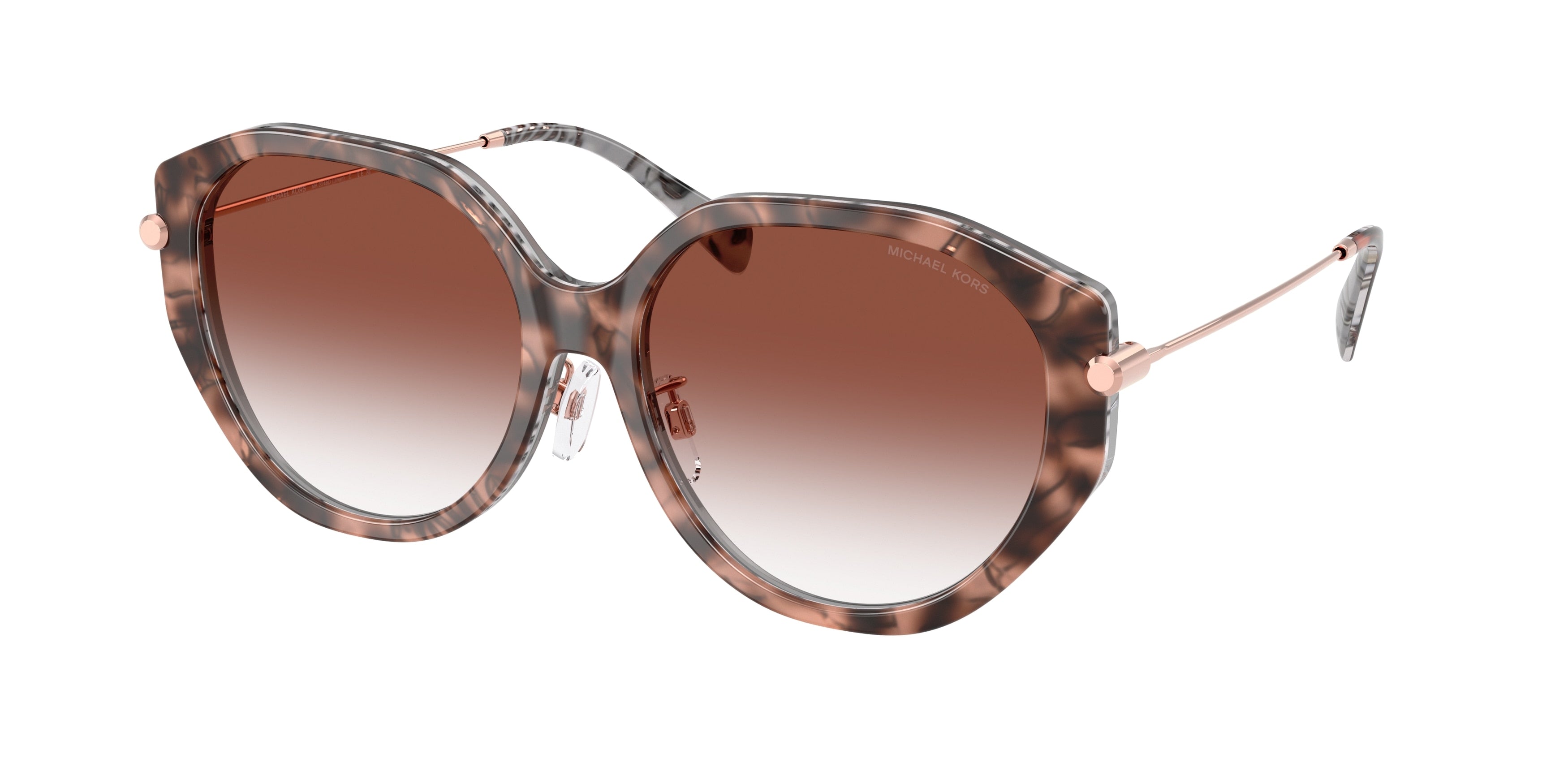 Gafas de Sol Michael Kors Jinan MK2248D Rosa Carey y Rosáceo Degradé