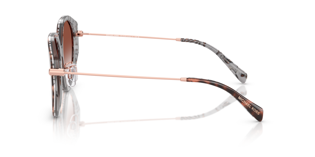 Gafas de Sol Michael Kors Jinan MK2248D Rosa Carey y Rosáceo Degradé
