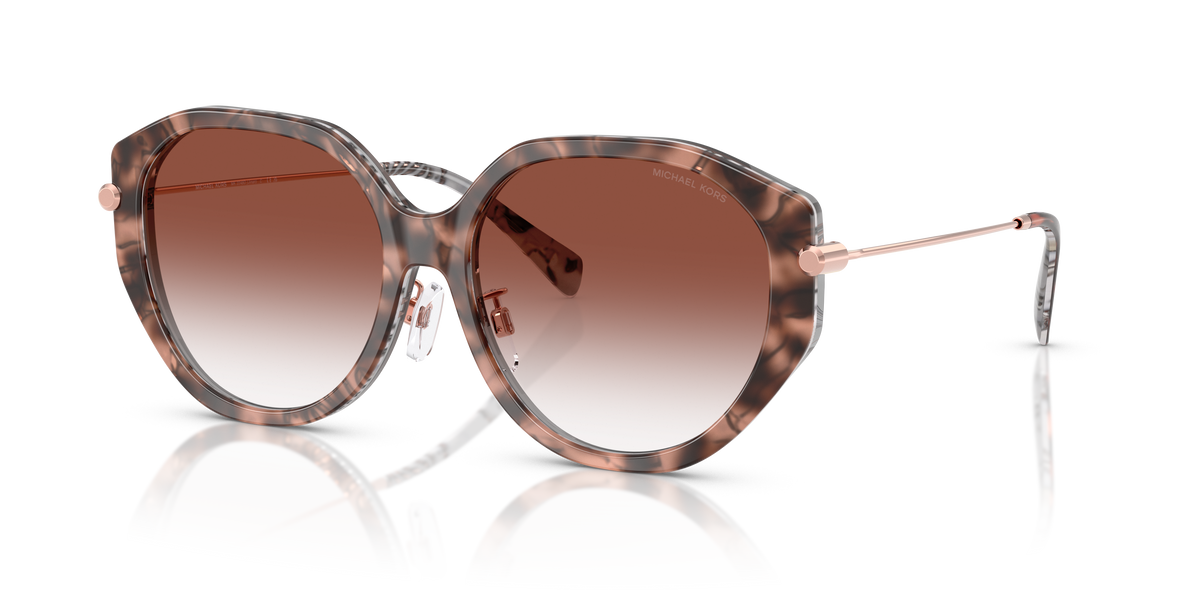 Gafas de Sol Michael Kors Jinan MK2248D Rosa Carey y Rosáceo Degradé