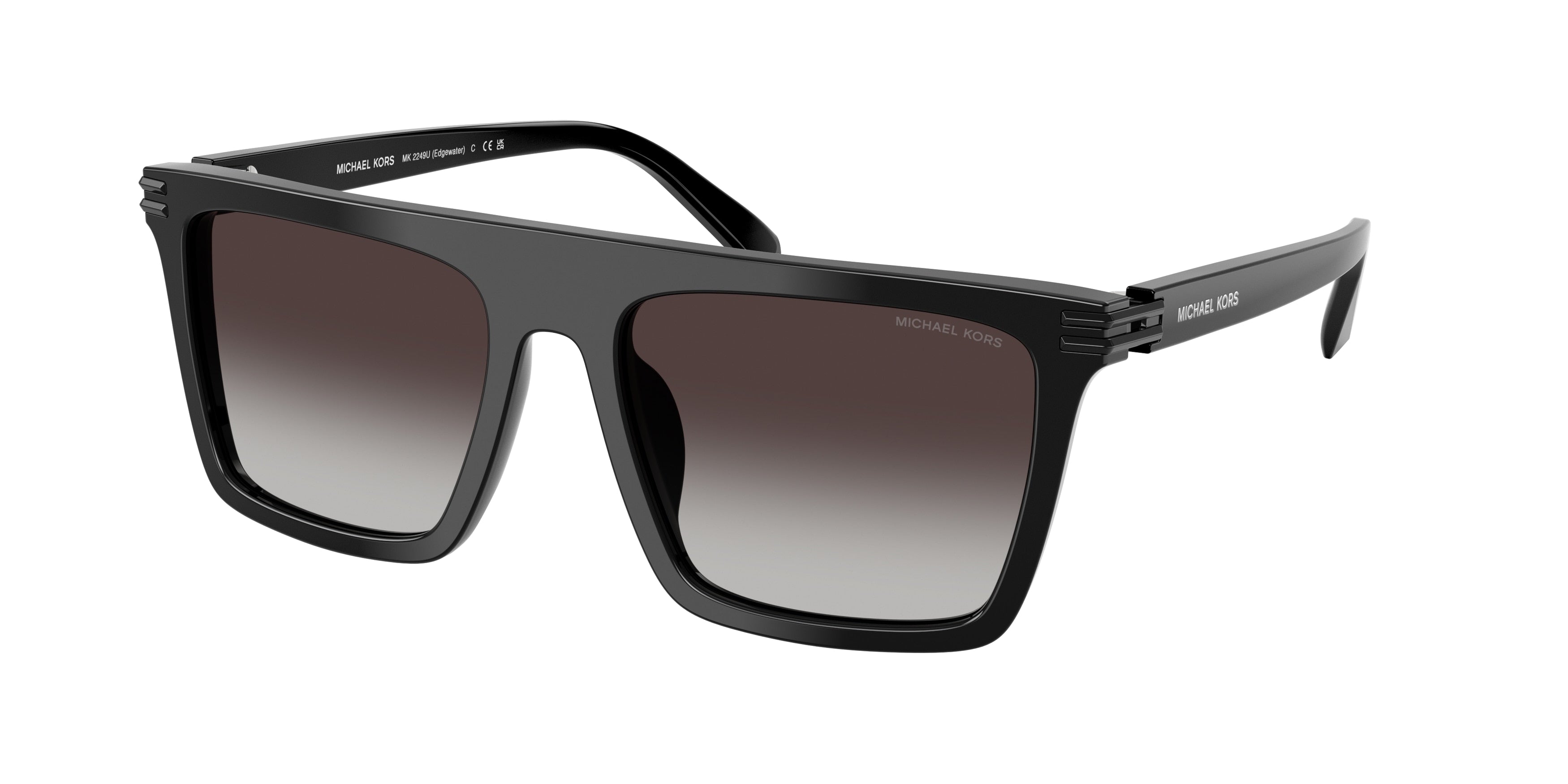 Gafas de Sol Michael Kors Edgewater MK2249U Negro y Gris Oscuro Degradé