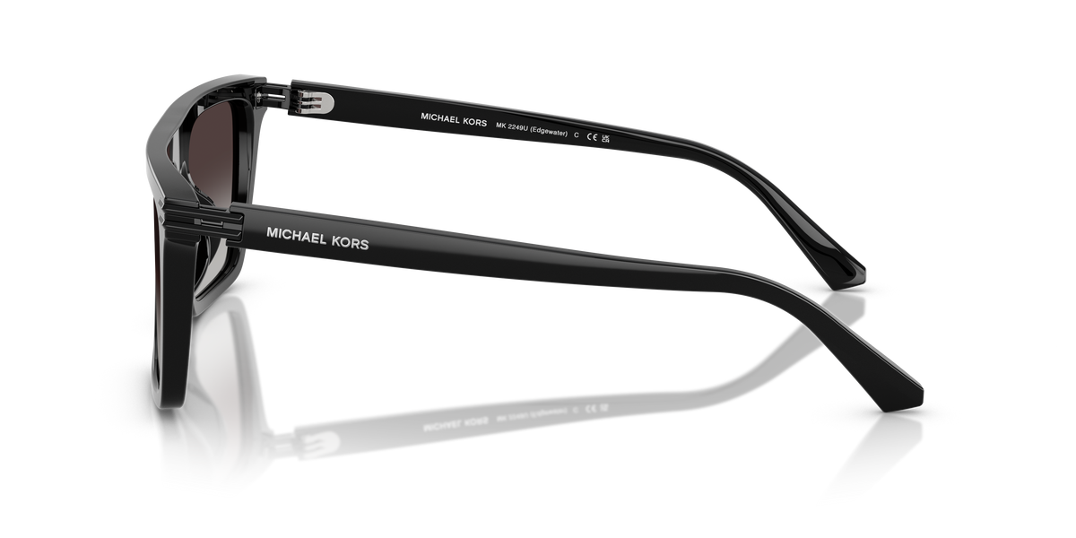 Gafas de Sol Michael Kors Edgewater MK2249U Negro y Gris Oscuro Degradé