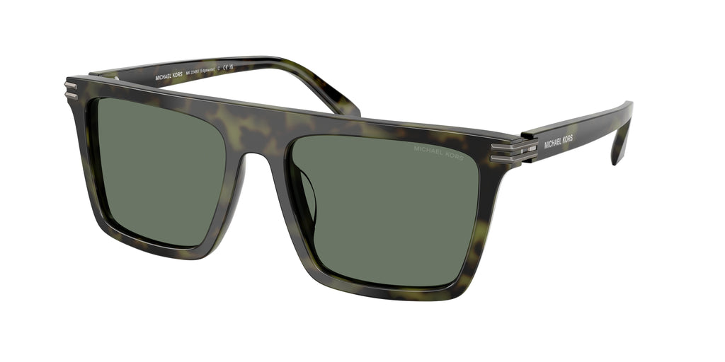 Gafas de Sol Michael Kors Edgewater MK2249U Carey Verde Olivo y Verde Sólido