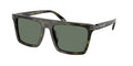 Gafas de Sol Michael Kors Edgewater MK2249U Carey Verde Olivo y Verde Sólido