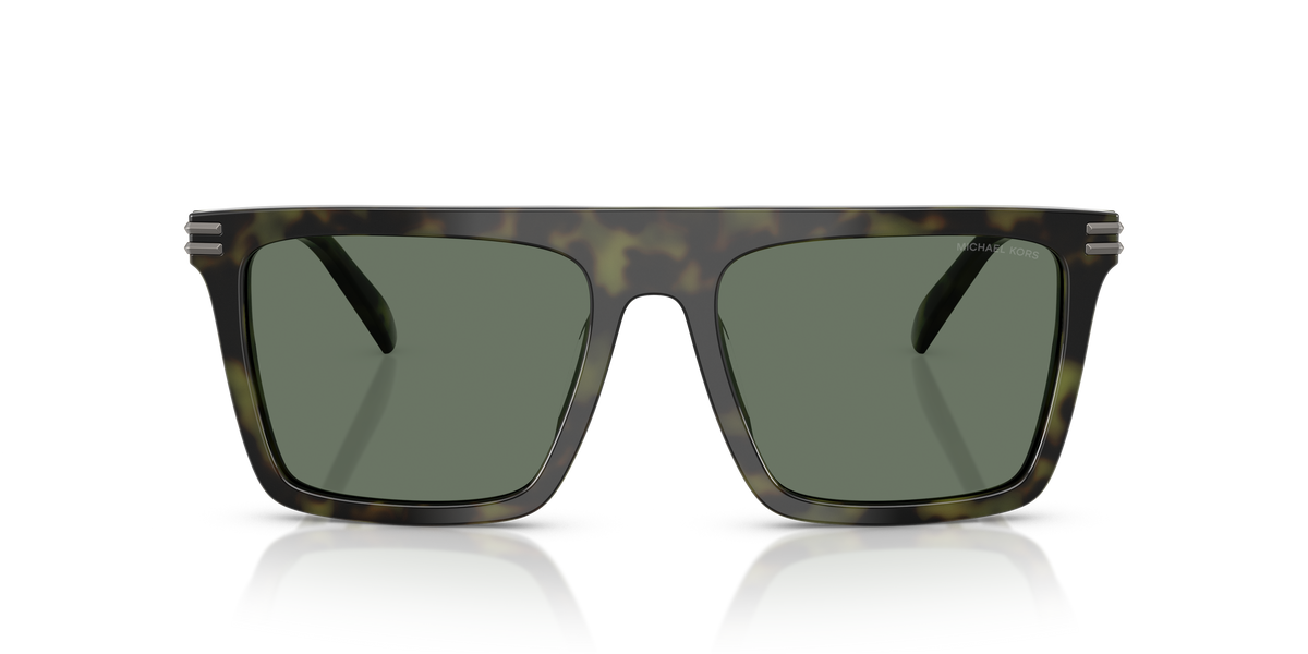 Gafas de Sol Michael Kors Edgewater MK2249U Carey Verde Olivo y Verde Sólido