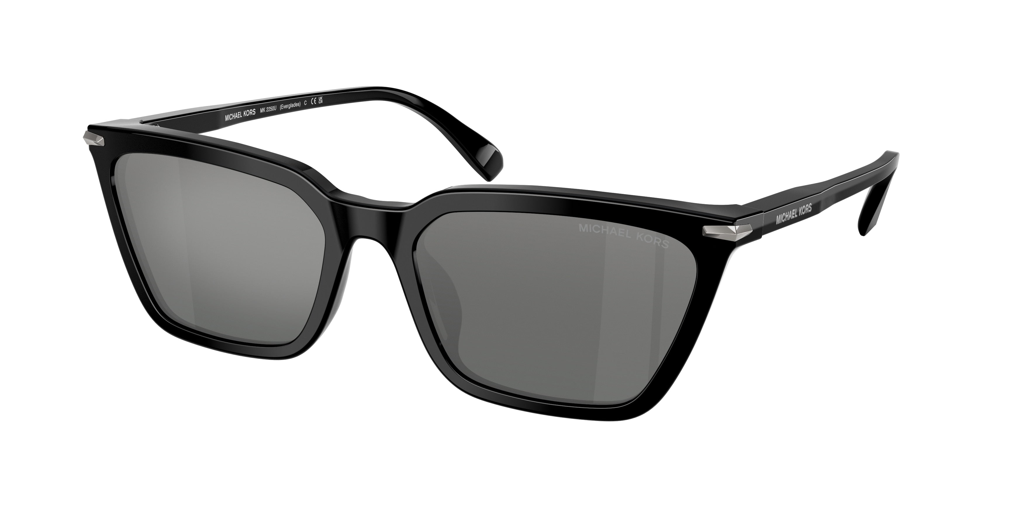 Gafas de Sol Michael Kors Everglades MK2250U Negro y Plateado Flash Degradé