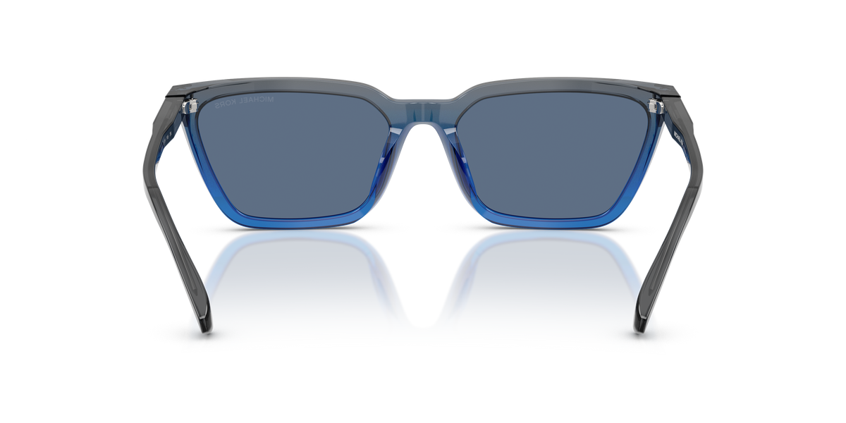 Gafas de Sol Michael Kors Everglades MK2250U Gris Degradé y Azul Sólido