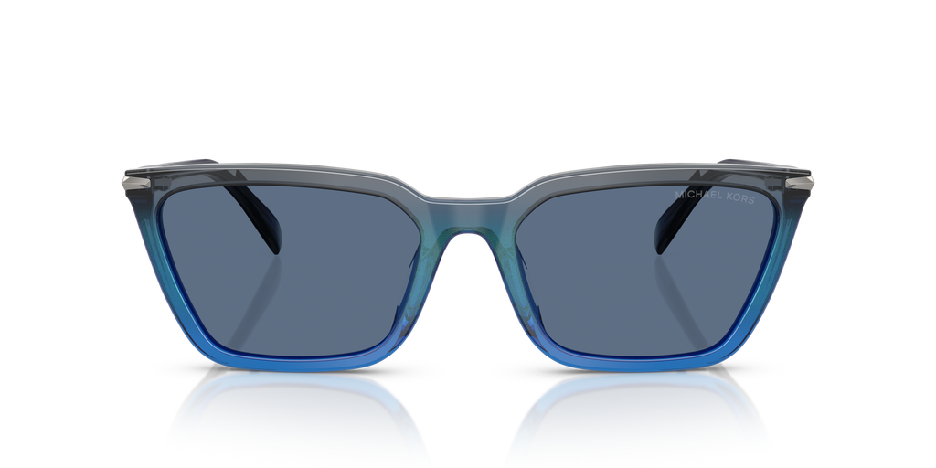 Gafas de Sol Michael Kors Everglades MK2250U Gris Degradé y Azul Sólido