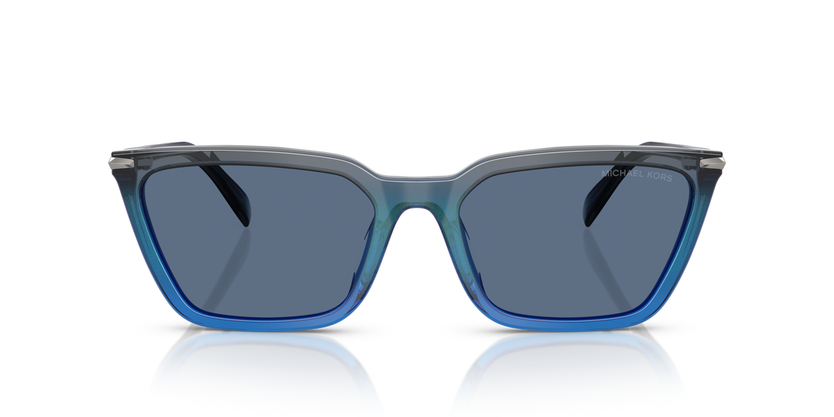 Gafas de Sol Michael Kors Everglades MK2250U Gris Degradé y Azul Sólido