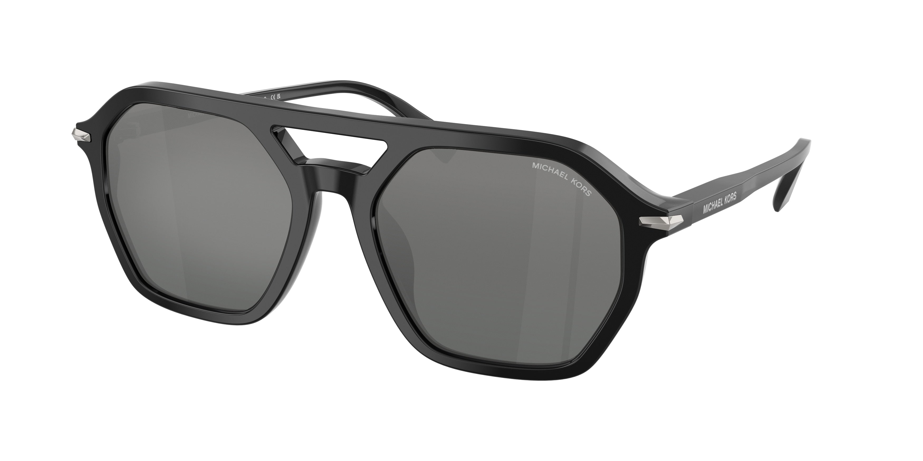 Gafas de Sol Michael Kors Jackson Hole MK2251U Negro y Plateado Flash Degradé
