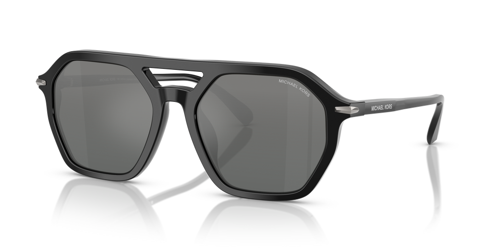 Gafas de Sol Michael Kors Jackson Hole MK2251U Negro y Plateado Flash Degradé