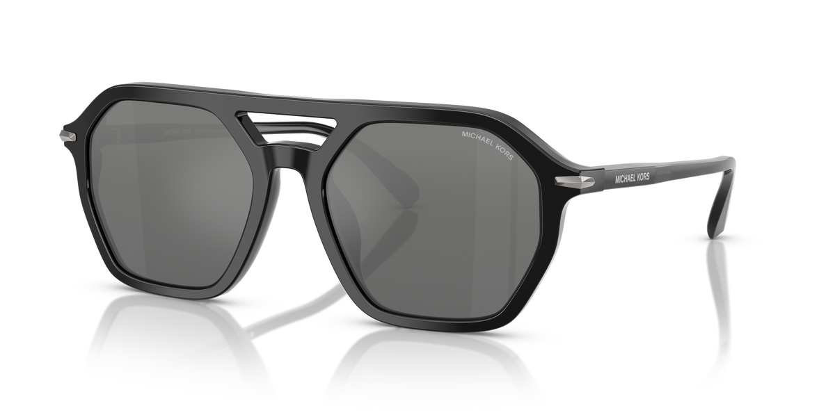 Gafas de Sol Michael Kors Jackson Hole MK2251U Negro y Plateado Flash Degradé