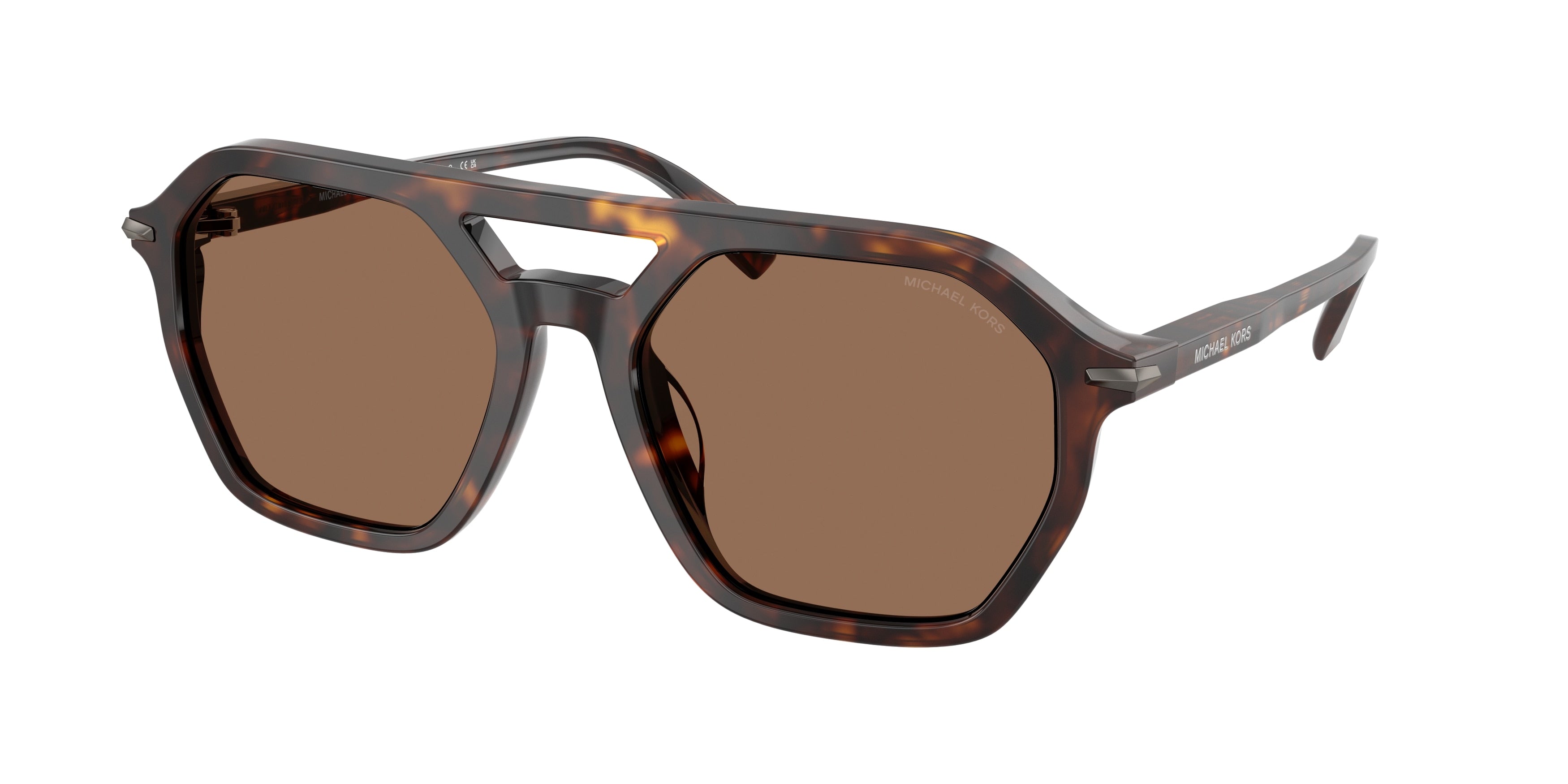 Gafas de Sol Michael Kors Jackson Hole MK2251U Carey Oscuro y Marrón Sólido