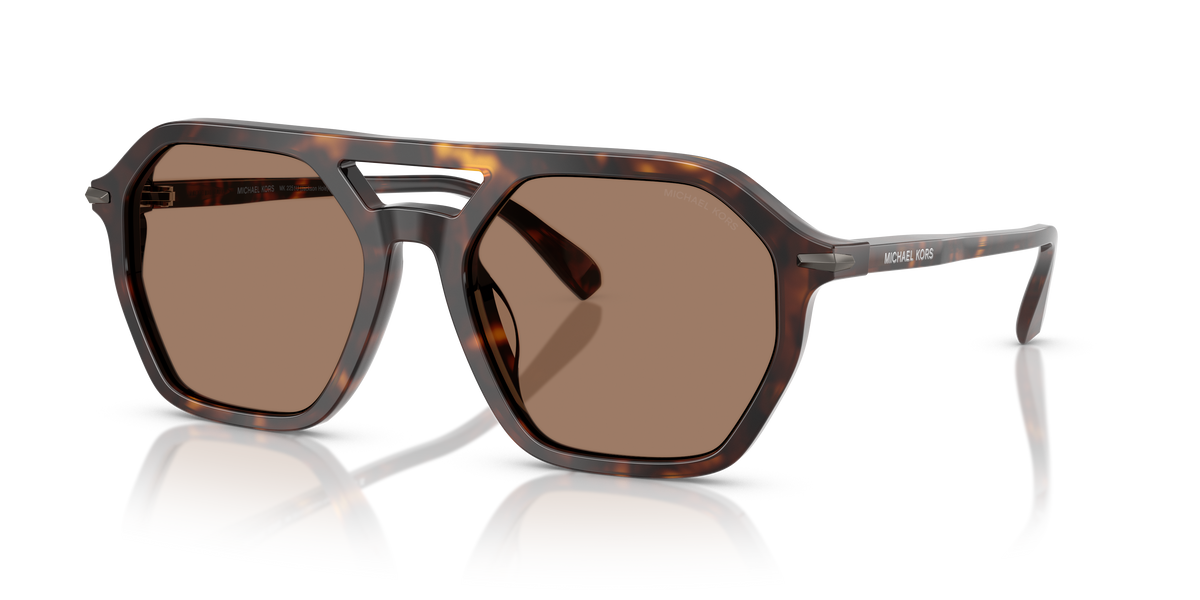 Gafas de Sol Michael Kors Jackson Hole MK2251U Carey Oscuro y Marrón Sólido