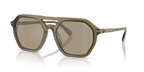 Gafas de Sol Michael Kors Jackson Hole MK2251U Verde Olivo Traslúcido y Olive Mirror