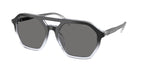 Gafas de Sol Michael Kors Jackson Hole MK2251U Degradé Negro a Transparente y Gris Oscuro Sólido Polarizado