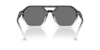 Gafas de Sol Michael Kors Jackson Hole MK2251U Degradé Negro a Transparente y Gris Oscuro Sólido Polarizado