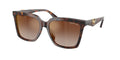 Gafas de Sol Michael Kors Menaggio MK2256U Luggage Tortoise y Marrón a Rojo Espejado Degradé