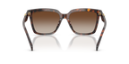 Gafas de Sol Michael Kors Menaggio MK2256U Luggage Tortoise y Marrón a Rojo Espejado Degradé