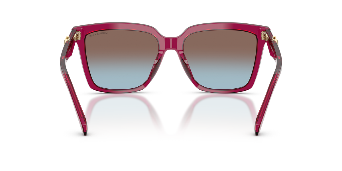 Gafas de Sol Michael Kors Menaggio MK2256U Ciruela Traslúcido y Púrpura y Azul Degradé