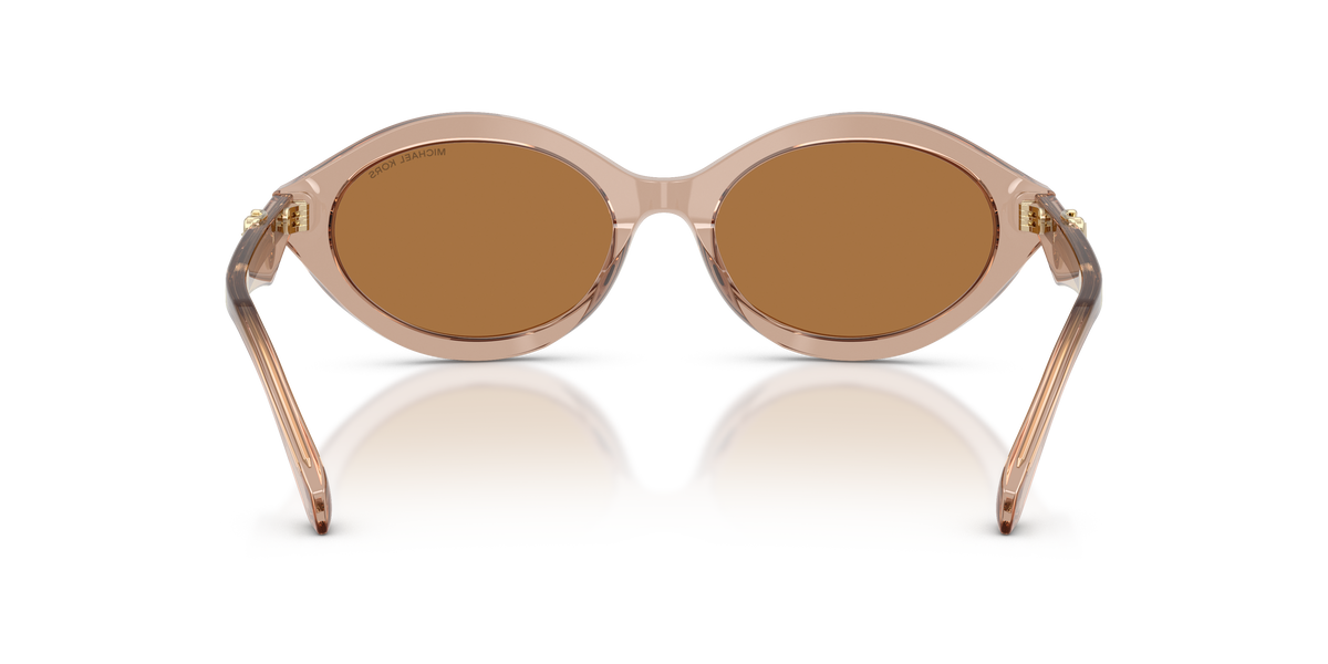 Gafas de Sol Michael Kors Carlazzo MK2257U Bronce transparente y Dorado Espejado