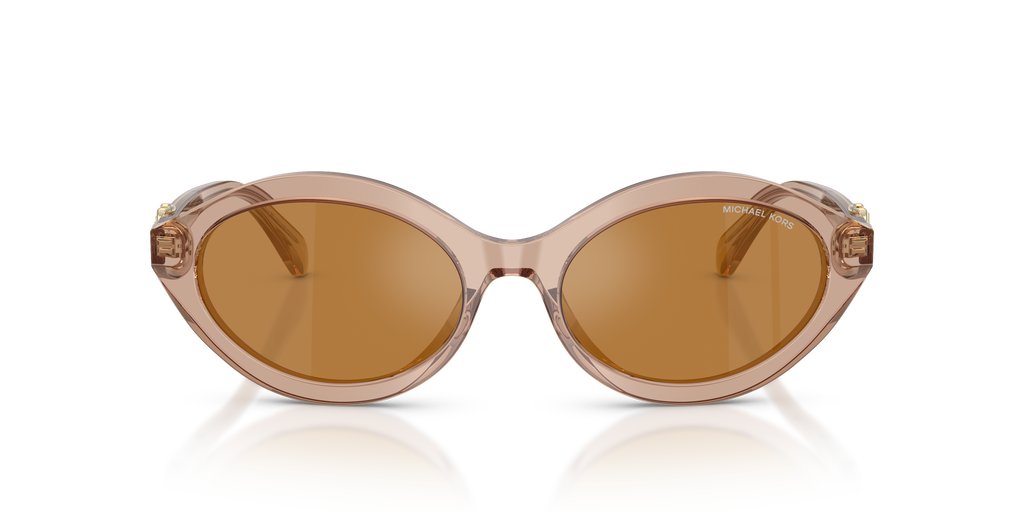 Gafas de Sol Michael Kors Carlazzo MK2257U Bronce transparente y Dorado Espejado