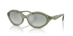 Gafas de Sol Michael Kors Carlazzo MK2257U Verde Traslúcido y Verde Degradé Espejado