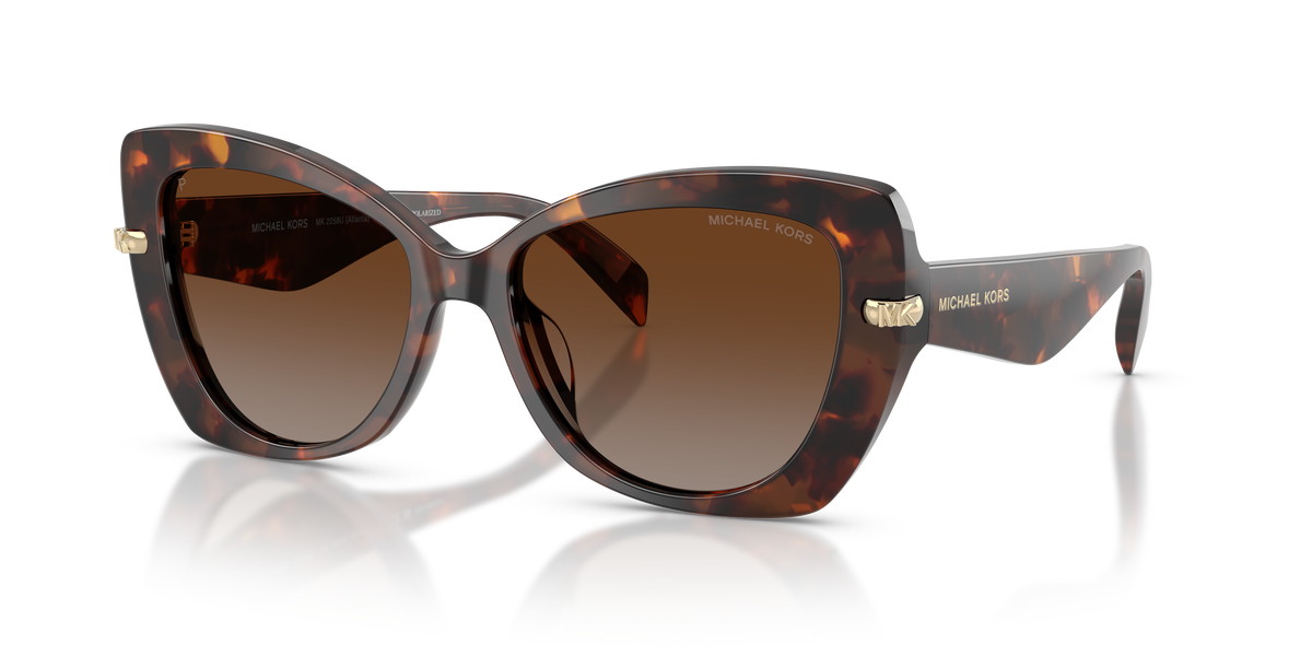 Gafas de Sol Michael Kors Atlanta MK2258U Luggage Tortoise y Marrón Degradé Polarizado