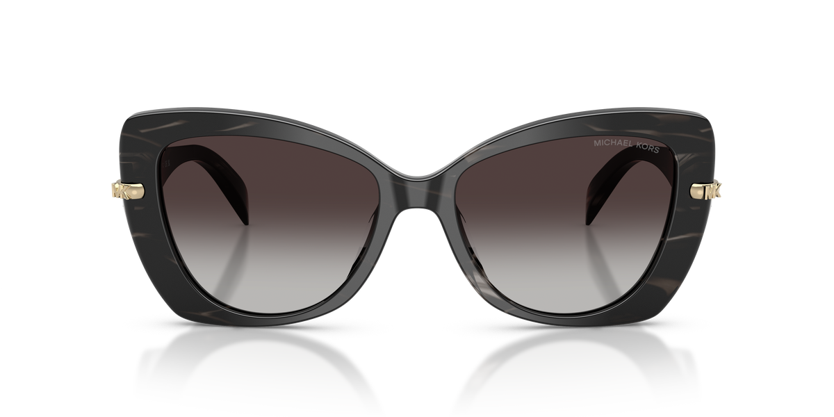 Gafas de Sol Michael Kors Atlanta MK2258U Cuerno Negro y Gris Claro Degradé