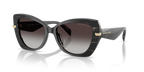 Gafas de Sol Michael Kors Atlanta MK2258U Cuerno Negro y Gris Claro Degradé
