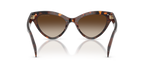 Gafas de Sol Michael Kors Roanoke MK2259U Luggage Tortoise y Humo Degradé