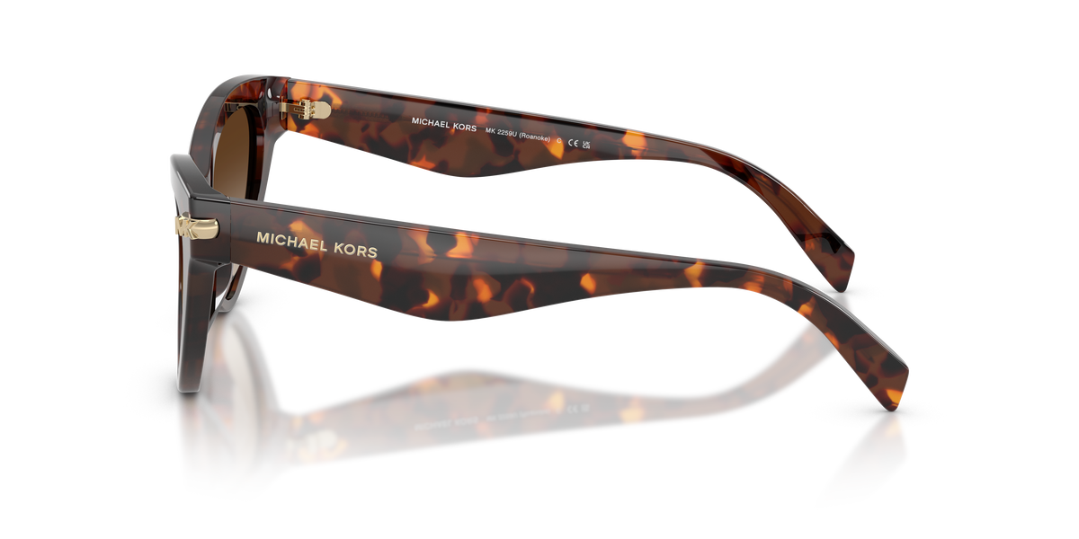 Gafas de Sol Michael Kors Roanoke MK2259U Luggage Tortoise y Humo Degradé