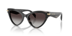 Gafas de Sol Michael Kors Roanoke MK2259U Cuerno Negro y Gris Claro Degradé