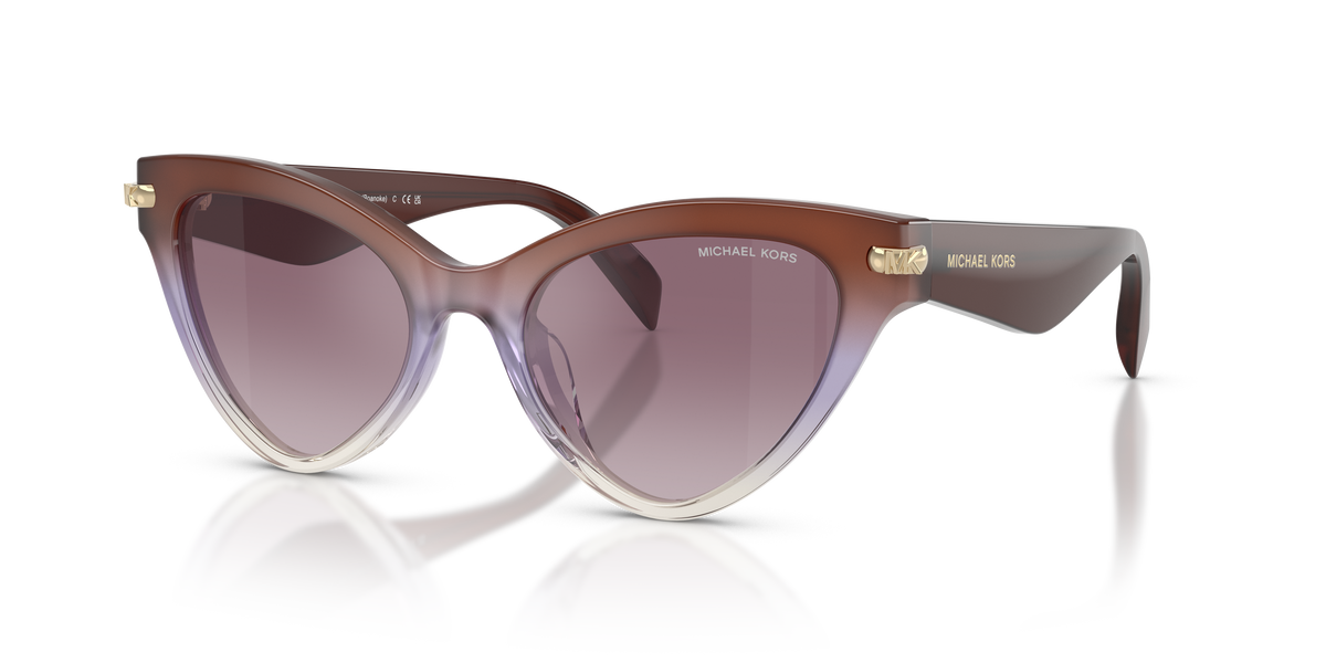 Gafas de Sol Michael Kors Roanoke MK2259U Vino Degradé y Púrpura Degradé
