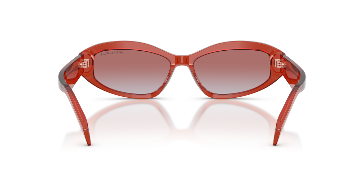 Gafas de Sol Michael Kors Wilmington MK2260D Rosa suave transparente y Rosa Degradé, Rosa Espejado y Rosa