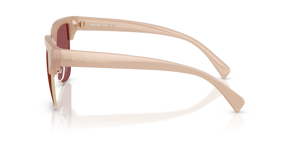 Gafas de Sol Michael Kors St. Eustatius MK2262 Dark Tan y Vino