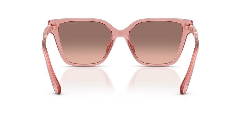 Gafas de Sol Michael Kors Piedmont MK2263U Rosa Traslúcido y Rosa Degradé a Marrón Oscuro