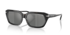 Gafas de Sol Michael Kors Lake Tahoe MK2265U Cuerno Negro y Negro Espejado