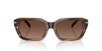 Gafas de Sol Michael Kors Lake Tahoe MK2265U Cuerno Marrón y Marrón Sólido Polarizado