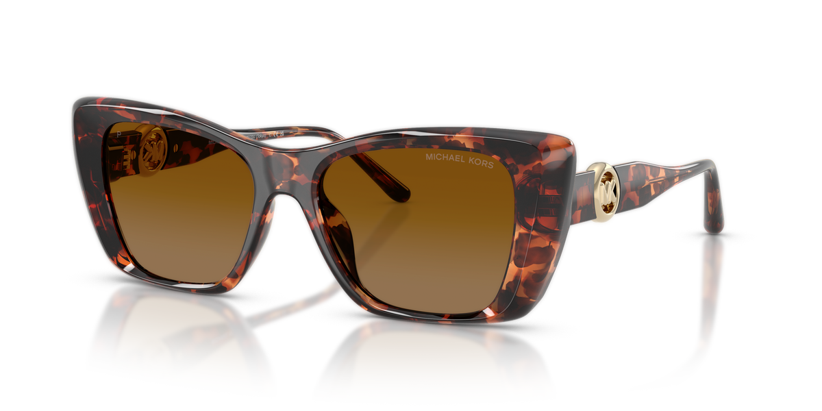Gafas de Sol Michael Kors Tokyo MK2270U Luggage Tortoise y Marrón Degradé Polarizado