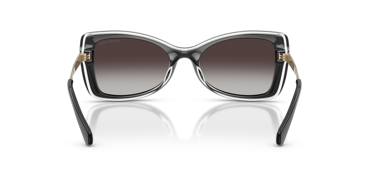 Gafas de Sol Michael Kors Malaga MK2272U Negro y Negro Degradé a Gris Claro