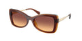 Gafas de Sol Michael Kors Malaga MK2272U Marrón Oscuro y Marrón Degradé