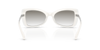Gafas de Sol Michael Kors Malaga MK2272U Blanco y Gris y Transparente Degradé