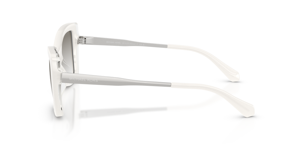 Gafas de Sol Michael Kors Malaga MK2272U Blanco y Gris y Transparente Degradé