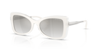 Gafas de Sol Michael Kors Malaga MK2272U Blanco y Gris y Transparente Degradé