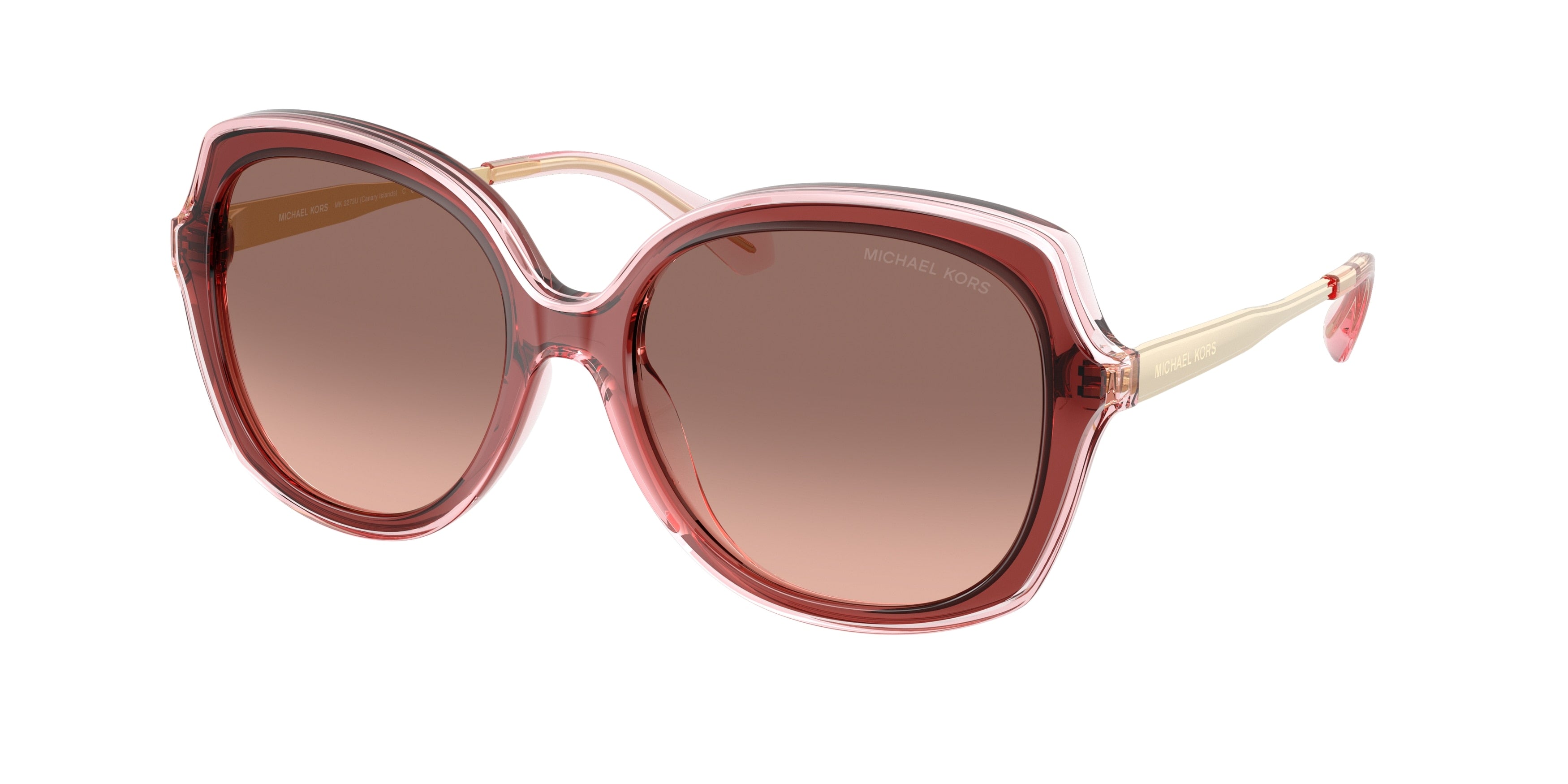 Gafas de Sol Michael Kors Canary Islands MK2273U Palo de Rosa y Marrón y Rosa