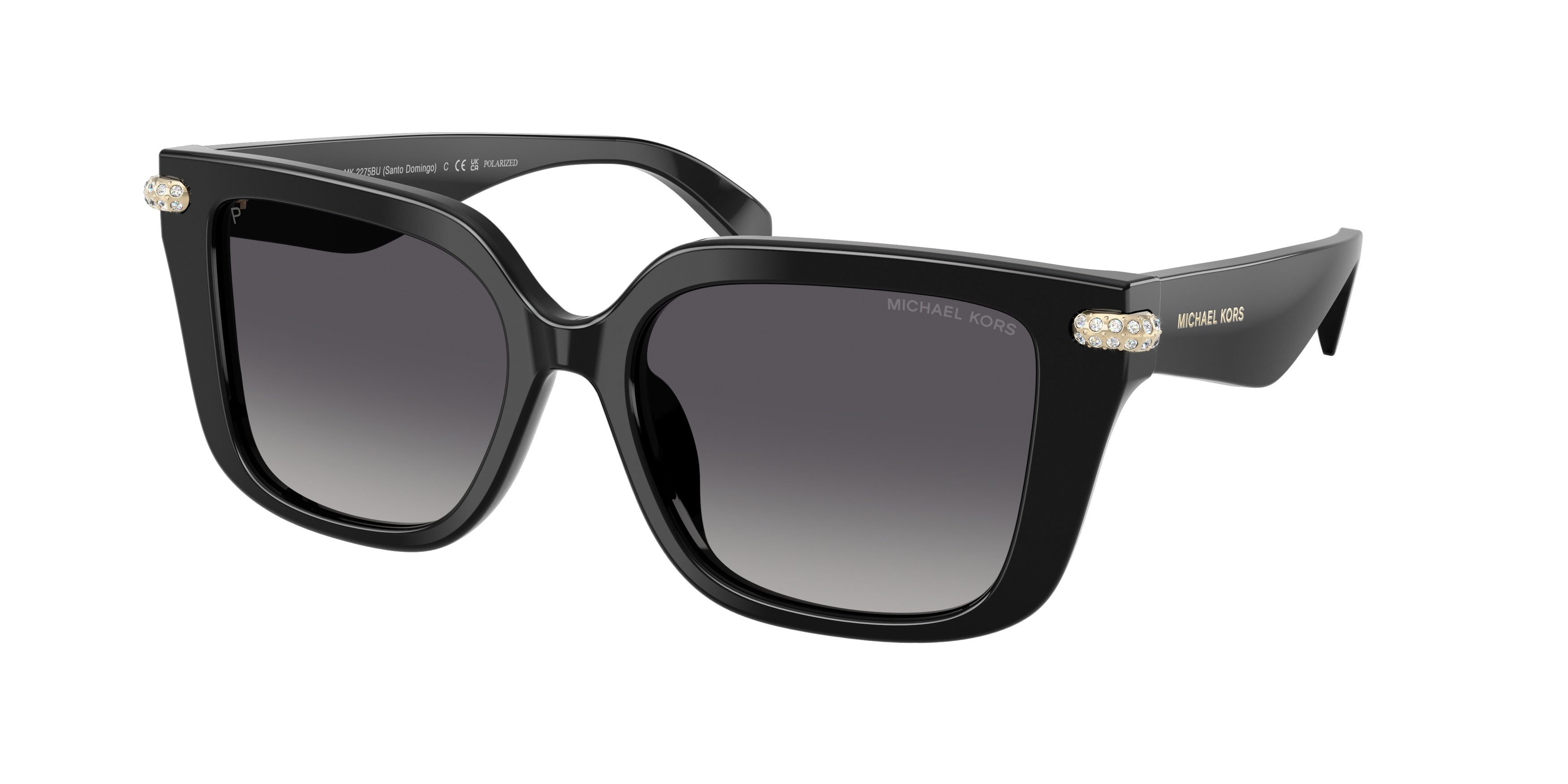 Gafas de Sol Michael Kors Santo Domingo MK2275BU Negro y Gris Polarizado
