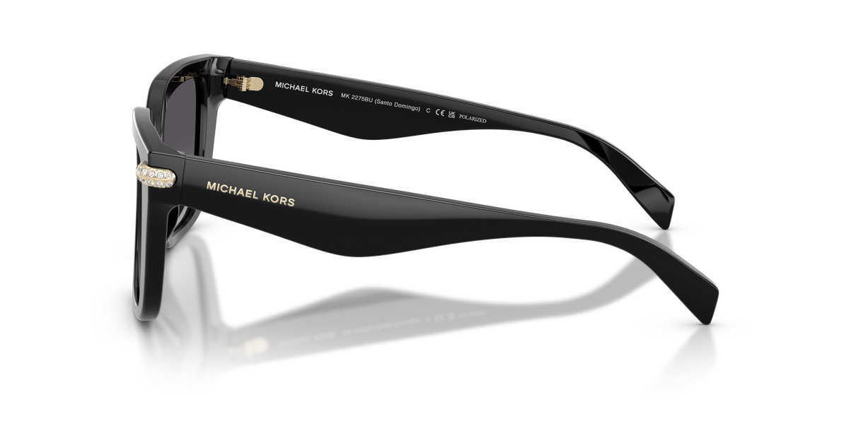 Gafas de Sol Michael Kors Santo Domingo MK2275BU Negro y Gris Polarizado
