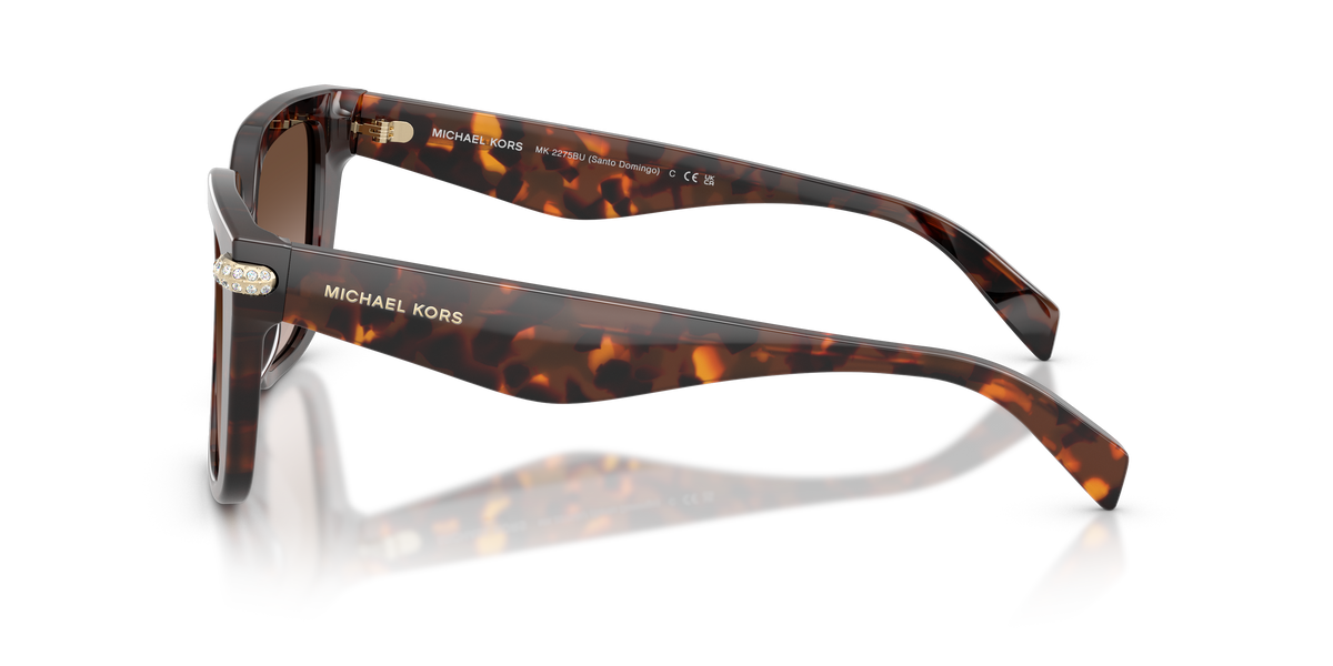 Gafas de Sol Michael Kors Santo Domingo MK2275BU Luggage Tortoise y Humo Degradé