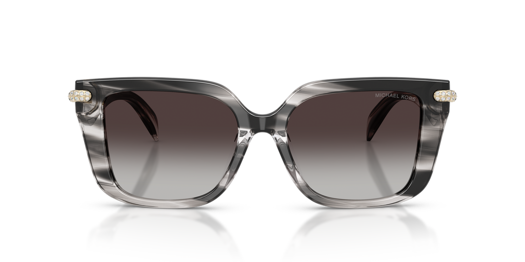 Gafas de Sol Michael Kors Santo Domingo MK2275BU Cuerno Negro y Gris